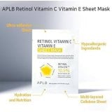 APLB Retinol Vitamin C Vitamin E Sheet Mask Лист маска за лице