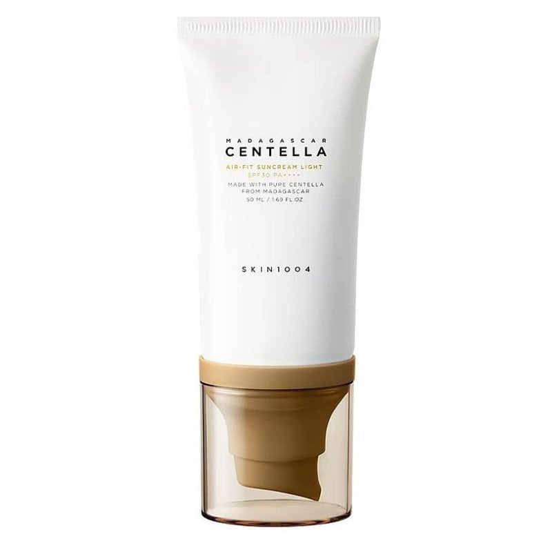 Skin1004 Madagascar Centella Air-fit Suncream Light SPF30 Лек слънцезащитен крем за лице