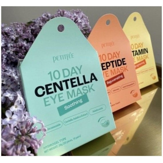 Petitfee Peptide Eye Mask 10 Days Oбновяващи пачове за очи с пептиди, 20 бр.