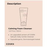Cosrx AC Collection Calming Foam Cleanser Успокояваща пяна за лице със салицилова киселина и азиатска центела