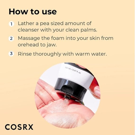 Cosrx Advanced Snail Mucin Gel Cleanser Почистващ гел за лице с филтрат от охлювен секрет