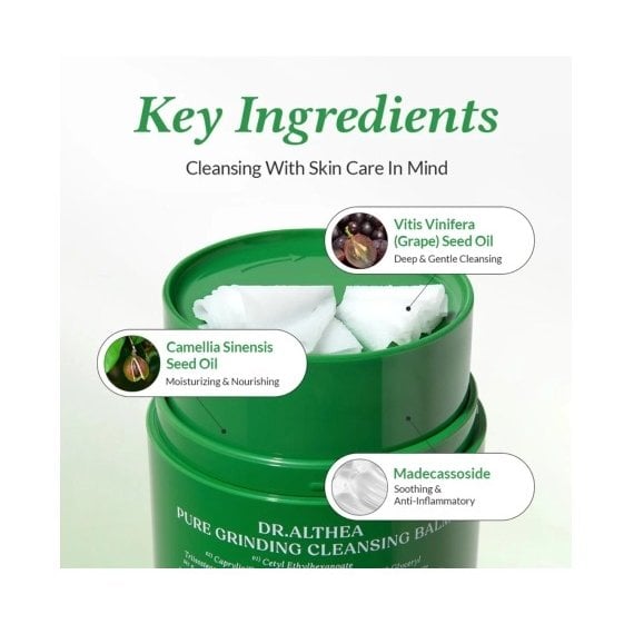Dr. Althea Pure Grinding Cleansing Balm Почистващ балсам за чувствителна кожа