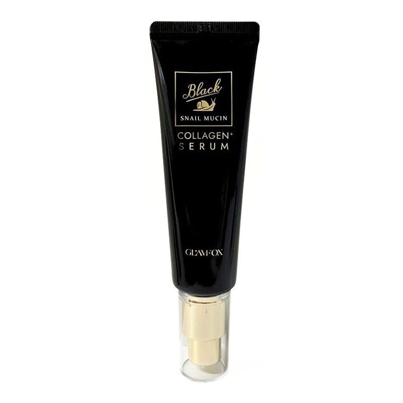 Glamfox Black Snail Mucin & Collagen Serum Серум за лице с охлювен секрет и колаген