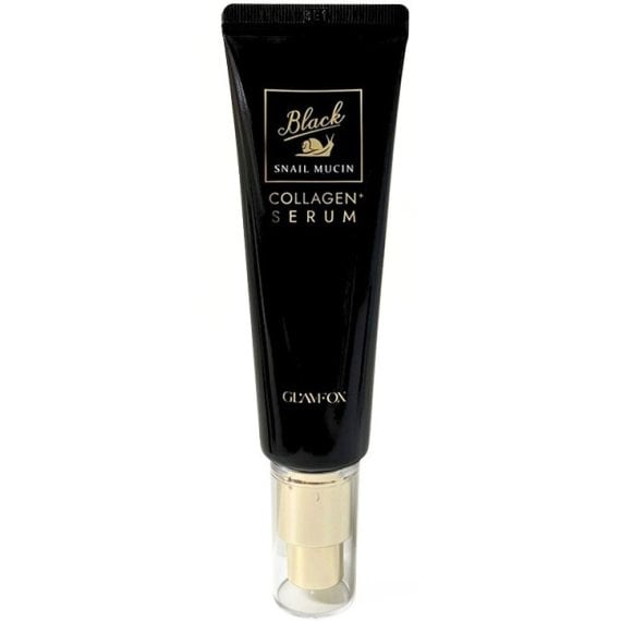 Glamfox Black Snail Mucin & Collagen Serum Серум за лице с охлювен секрет и колаген