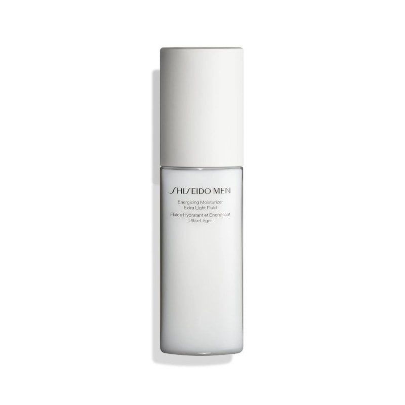 Shiseido Men Energizing Moisturizer Extra Light Fluid Овлажняващ регенериращ кожата флуид за лице за мъже