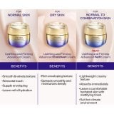 Shiseido Vital Perfection Uplifting and Firming Advanced Cream Soft Омекотяващ крем за лице с усилен лифтинг ефект