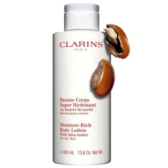 Clarins Moisture-Rich Body Lotion Овлажняващо мляко за тяло за суха кожа