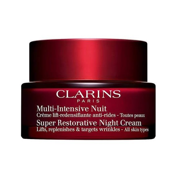 Clarins Super Restorative Night Cream Нощен възстановяващ крем против бръчки с лифтинг ефект за всеки тип кожа