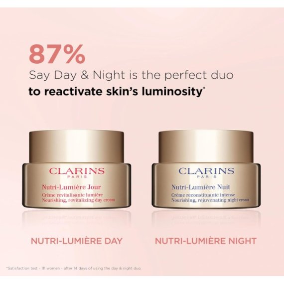 Clarins Nutri Lumiere Day Cream Подмладяващ дневен крем за зряла кожа