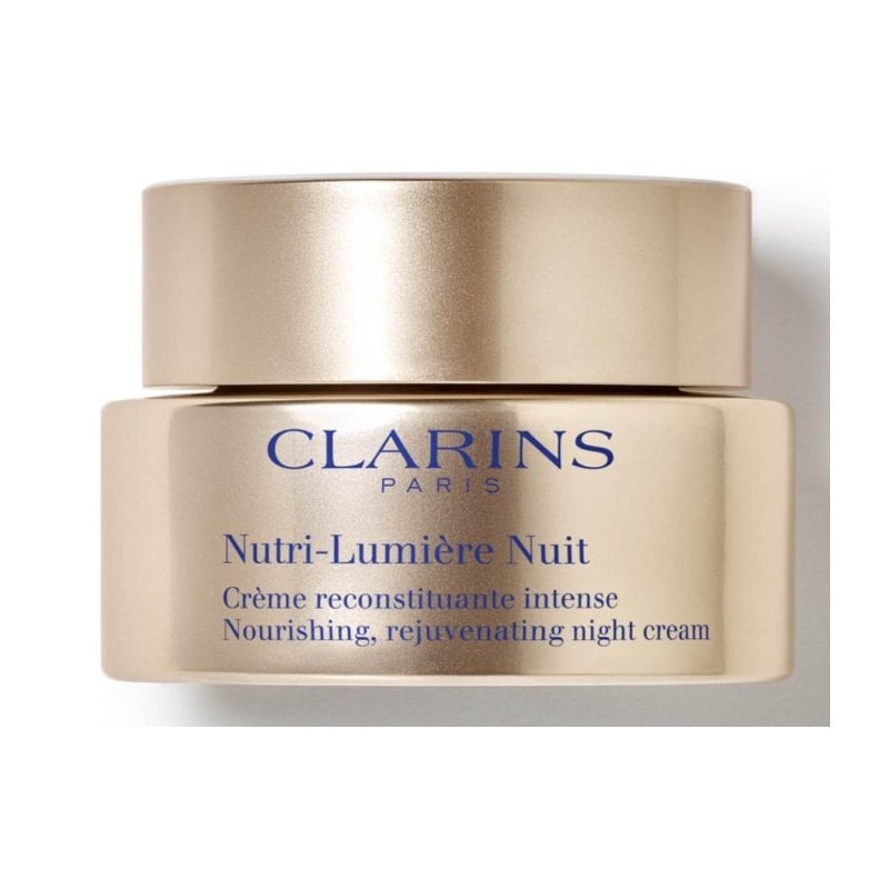 Clarins Nutri Lumiere Nuit Нощен възстановяващ подмладяващ крем против бръчки за зряла кожа