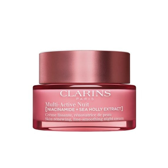 Clarins Multi-Active Nuit Нощен възстановяващ крем за фини сухи линии за нормална към суха кожа