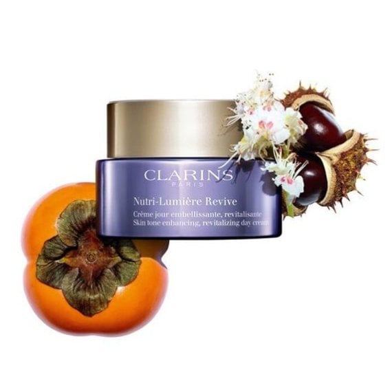 Clarins Nutri Lumiere Revive Дневен ревитализиращ и регенериращ крем против бръчки за зряла кожа