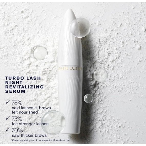 Estee Lauder Turbo Lash Night Revitalizing Serum Lash+Brow Нощен серум за мигли и вежди