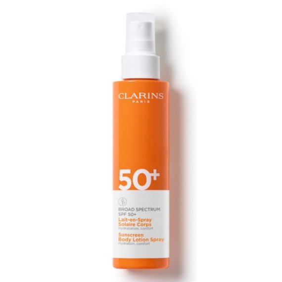 Clarins Sun Care Lotion Spray SPF50 Слънцезащитен лосион-спрей за тяло без опаковка