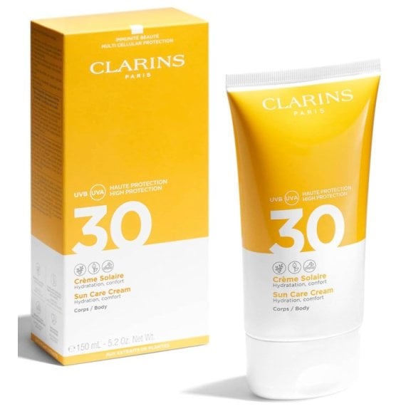 Clarins Sun Care Cream SPF30 Слънцезащитен крем за тяло без опаковка