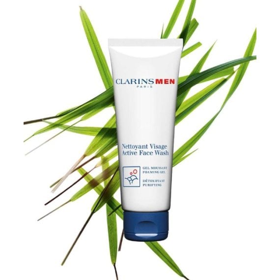 Clarins Men Active Face Wash Почистваща гел-пяна за лице без опаковка