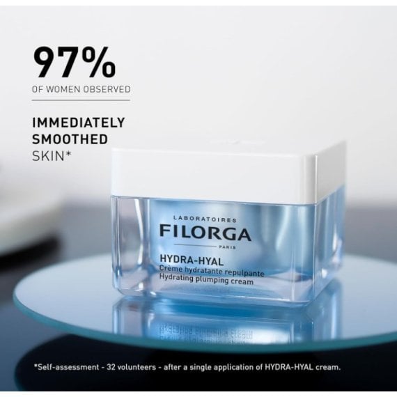 Filorga Hydra-Hyal Hydrating Plumping Cream Интензивен хидратиращ крем за лице с изглаждащ ефект