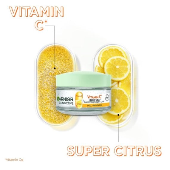 Garnier Skin Naturals Vitamin C Glow Jelly Дневен крем