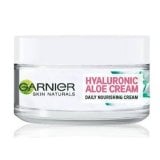 Garnier Skin Naturals Hyaluronic Aloe Подхранващ гел-крем за чувствителна и суха кожа