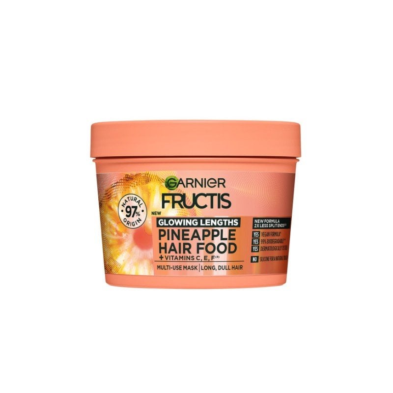 Garnier Fructis Hair Food Pineapple Маска за коса, Размер 390 ml