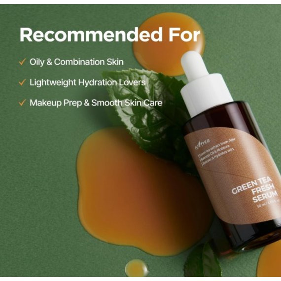 Isntree Green Tea Fresh Serum Серум за лице със зелен чай
