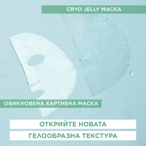 Garnier Skin Naturals Hyaluronic Cryo Jelly Гел лист маска за лице
