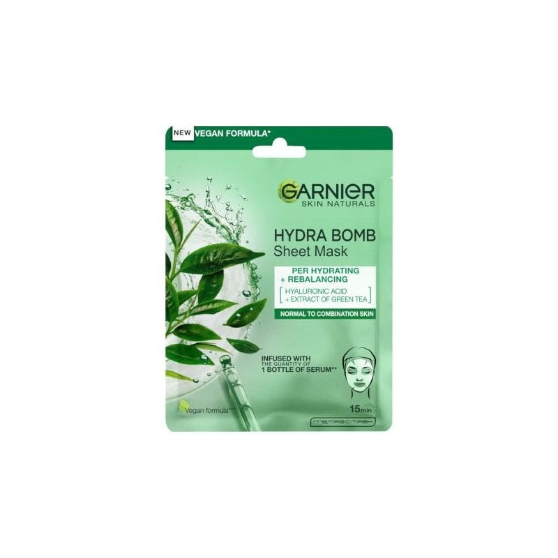 Garnier Skin Naturals Памучна маска за нормална до комбинирана кожа