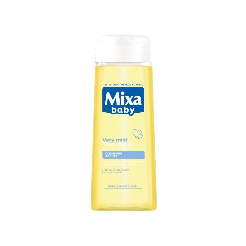 Mixa Baby Very Mild Micellar Shampoo Мицеларен шампоан за деца