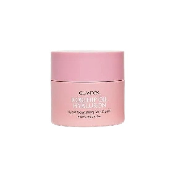 Glamfox Rosehip Oil Hyaluron Hydra Nourishing Face Cream Подхранващ крем за лице