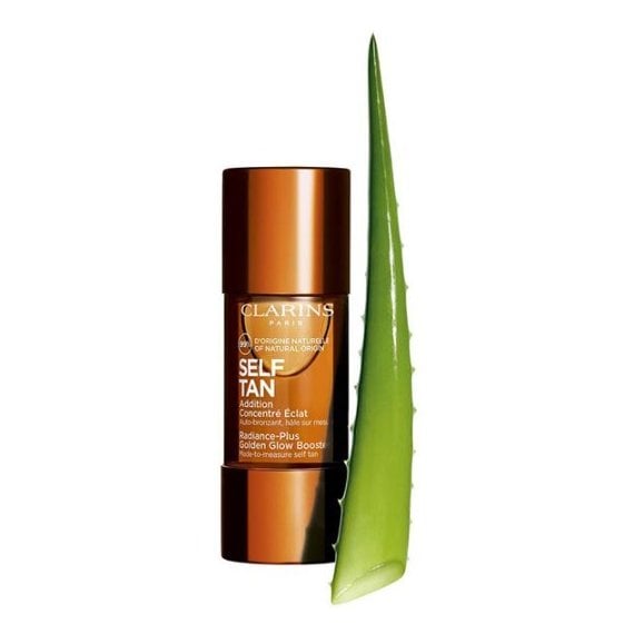 Clarins Radiance-Plus Golden Glow Booster Aвтобронзант за лице