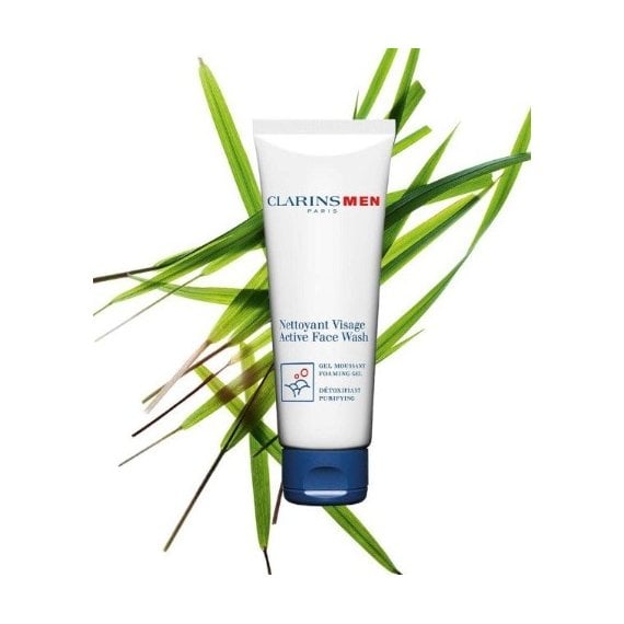 Clarins Men Active Face Wash Почистваща гел-пяна за лице