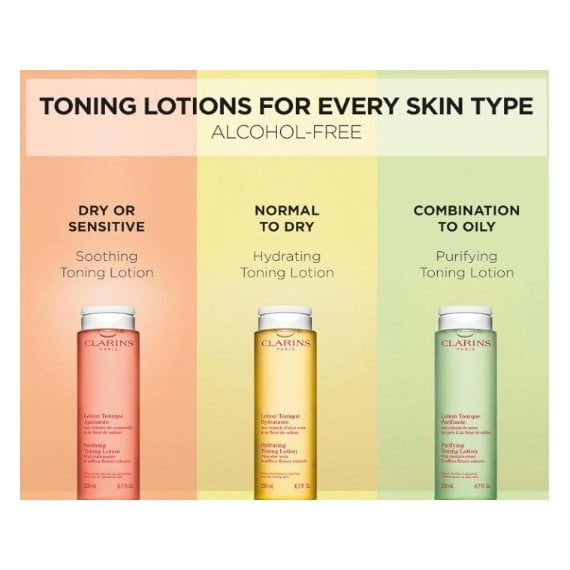 Clarins Purifying Toning Lotion Почистващ тоник за мазна кожа без опаковка
