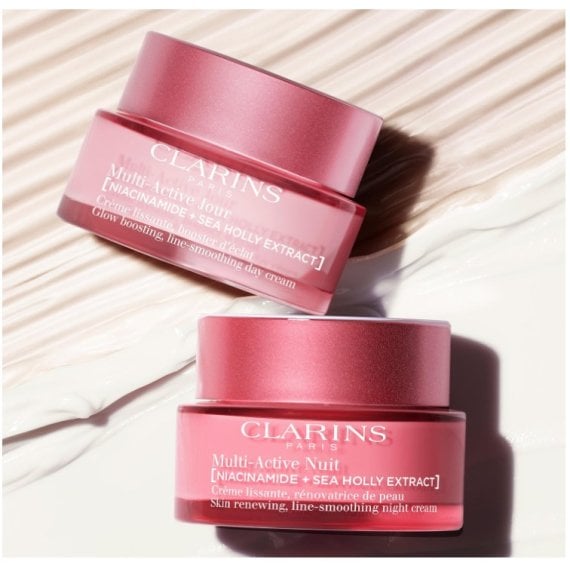 Clarins Multi-Active Jour Niacinamide + Sea Holly Extract Дневен крем за лице без опаковка