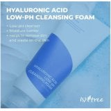 Isntree Hyaluronic Acid Low-pH Cleansing Foam почистваща пяна за лице с ниско рН