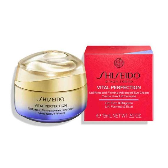 Shiseido Vital Perfection Uplifting and Firming Advanced Eye Cream Околоочен крем с лифтинг ефект