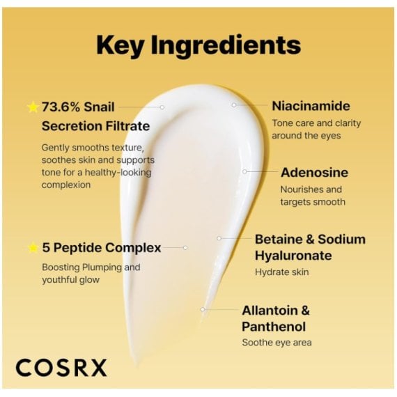 Cosrx Advanced Snail Peptide Eye Cream околоочен крем