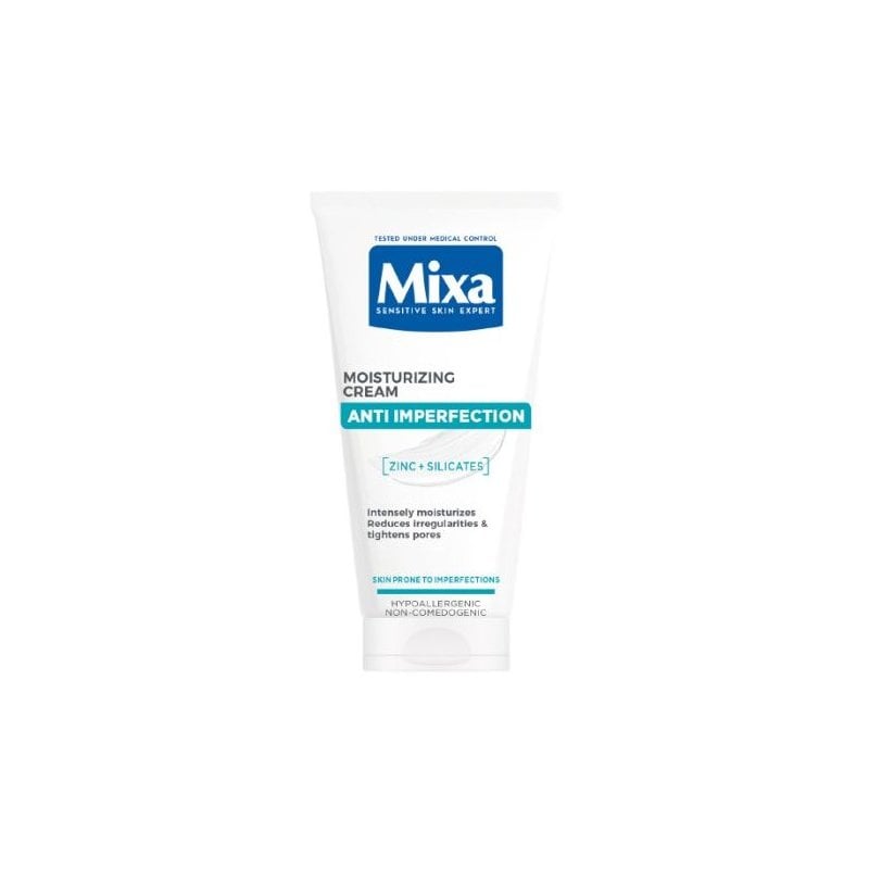 Mixa Anti-Imperfection Moisturizing Cream Хидратиращ крем за чувствителна кожа склонна към несъвършенства