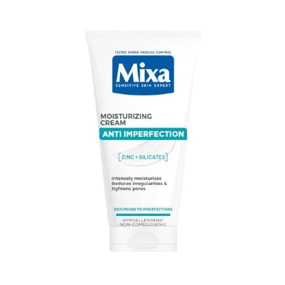Mixa Anti-Imperfection Moisturizing Cream Хидратиращ крем за чувствителна кожа склонна към несъвършенства