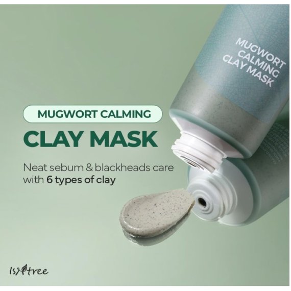 Isntree Mugwort Calming Clay Mask маска за лице