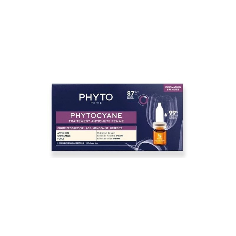 Phyto Phytocyane Anti Hair-Loss Treatment Терапия за жени срещу прогресивен косопад