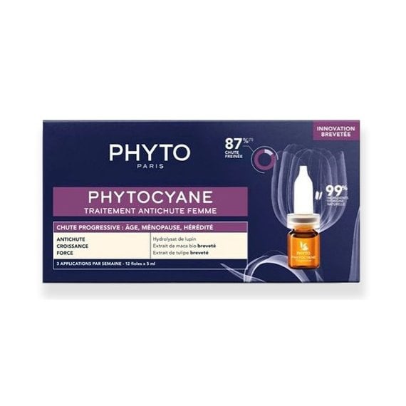 Phyto Phytocyane Anti Hair-Loss Treatment Терапия за жени срещу прогресивен косопад