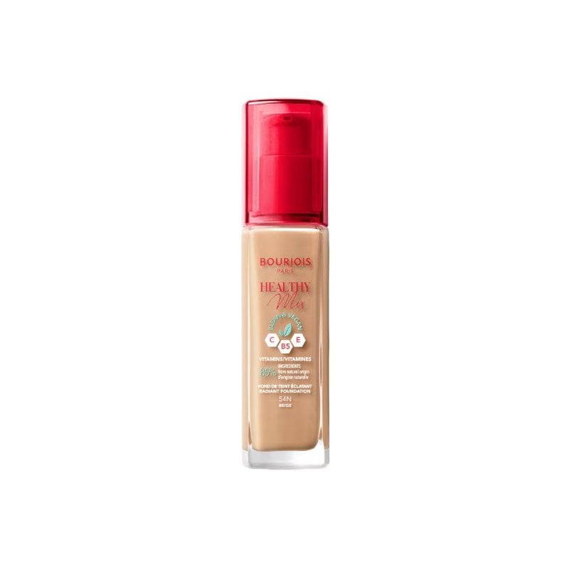 Bourjois Healthy Mix Clean & Vegan Foundation Фон дьо тен, Размер 54N Beige