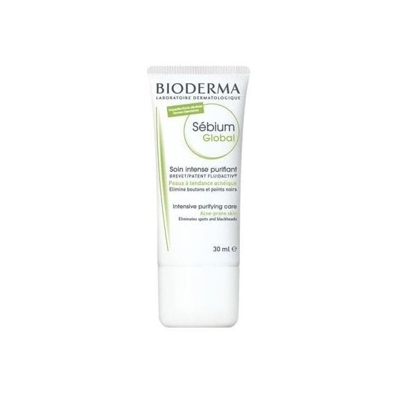 Bioderma Sebium Global Intense Purifying Care Крем за лице против акне 30ml