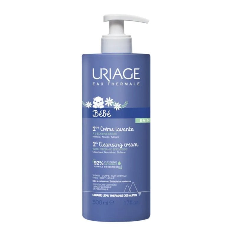 Uriage Baby 1st Cleansing Cream Почистващ крем за тяло за бебета