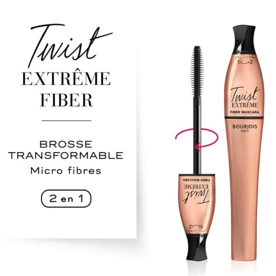 Bourjois Twist Up Extreme Fiber Mascara Спирала за очи