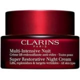 Clarins Super Restorative Night Cream Нощен възстановяващ крем против бръчки за зряла кожа с лифтинг ефект