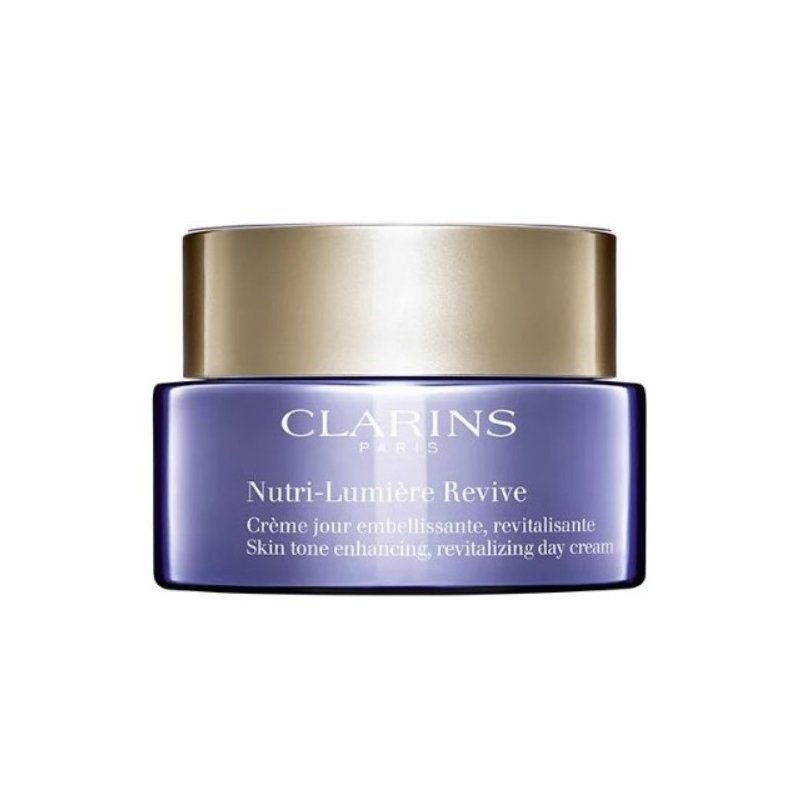 Clarins Nutri Lumiere Revive Дневен ревитализиращ и регенериращ крем против бръчки за зряла кожа