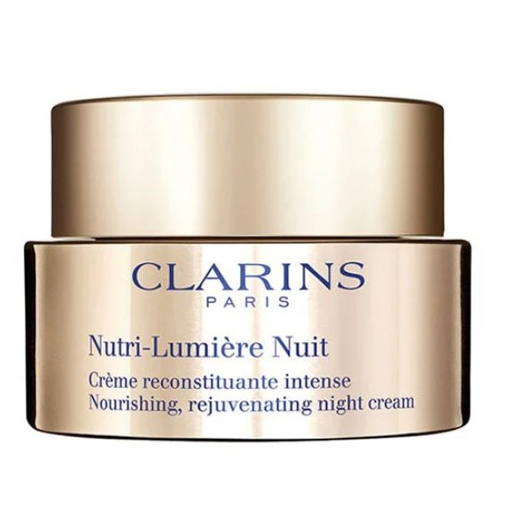 Clarins Nutri Lumiere Nuit Нощен възстановяващ подмладяващ крем против бръчки за зряла кожа