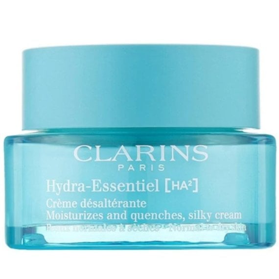 Clarins Hydra Essentiel [HA²] Silky Day Cream Овлажняващ стягащ дневен крем за лице с хиалуронова киселина