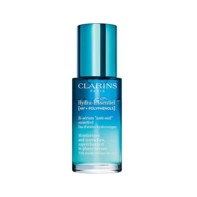 Clarins Hydra-Essentiel [HA²+ Polyphenols] Bi-Phase Serum Двуфазен серум за лице